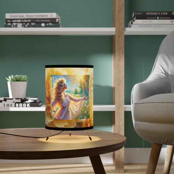 Angelic Fairy Lights Table Lamp: Cozy Home Decor