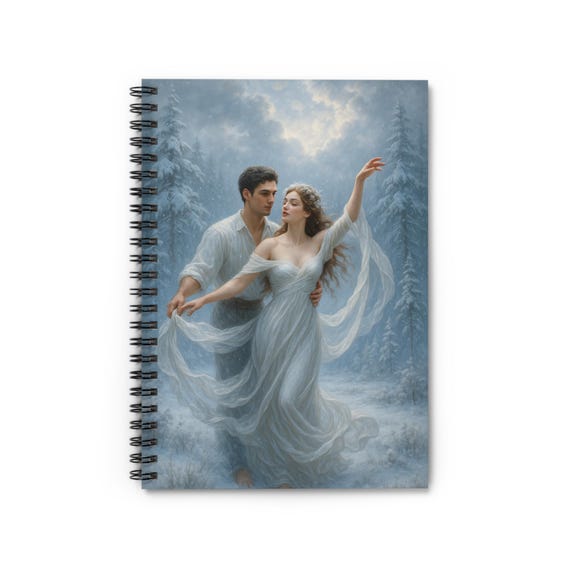 Dance with You Forever Spiral Notebook - Writing Notebook, Art Lover Gift