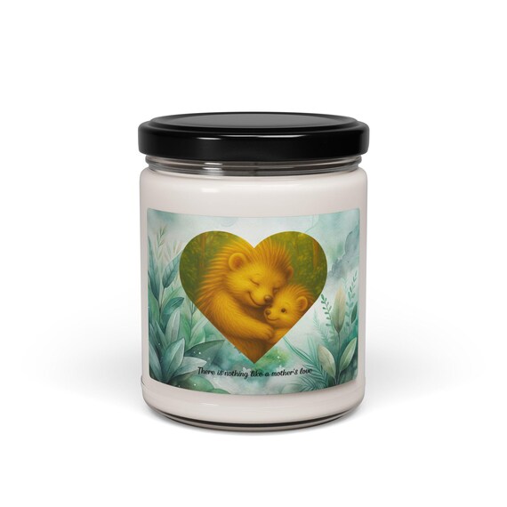 Mother's Love Scented Soy Candle: Aromatherapy Home Fragrance