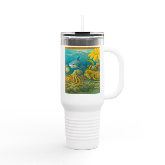 Unlikely Friends Ocean-Lovers Travel Mug