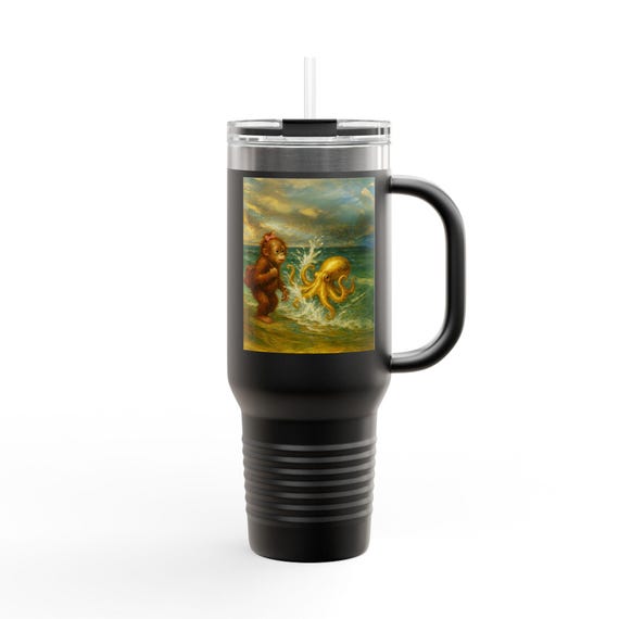 Oceanic Prank Insulated Travel Mug, 40oz - Funny Sea Lover Gift