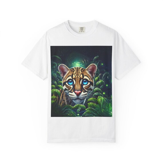 Ocelot T-shirt: Comfort Colors Garment-Dyed Ring-Spun Cotton Tee
