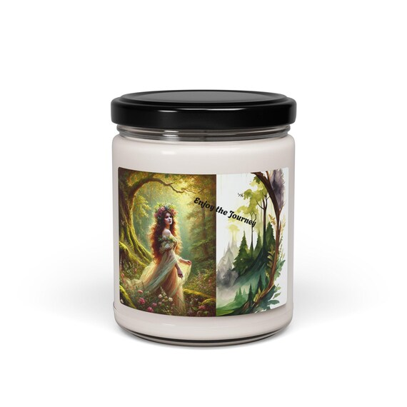 Enchanting Scented Soy Candle - Enjoy the Journey | Aromatherapy Candle, Home Decor, Gift for Her, Relaxation, Eco-Friendly