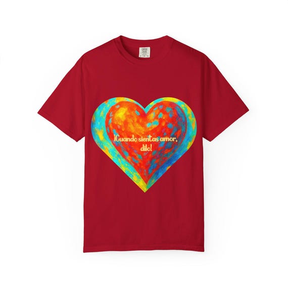 Love in Spanish T-Shirt, Valentine's Day Gift, Amor Shirt