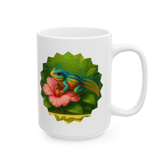 Floral Inspirational Ceramic Mug - Perfect Gift for Friends, Motivational Coffee Cup, Home Decor, Nature Lover's Gift, Eco-Friendly [...]