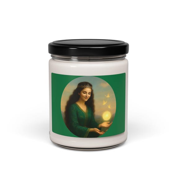 Wizard Scented Soy Candle: Mystical Atlantis Aromatherapy
