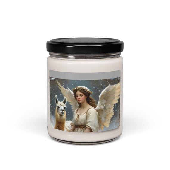 Nature Angel Soy Candle: Aromatherapy Relaxation, 50-60 Hour Burn