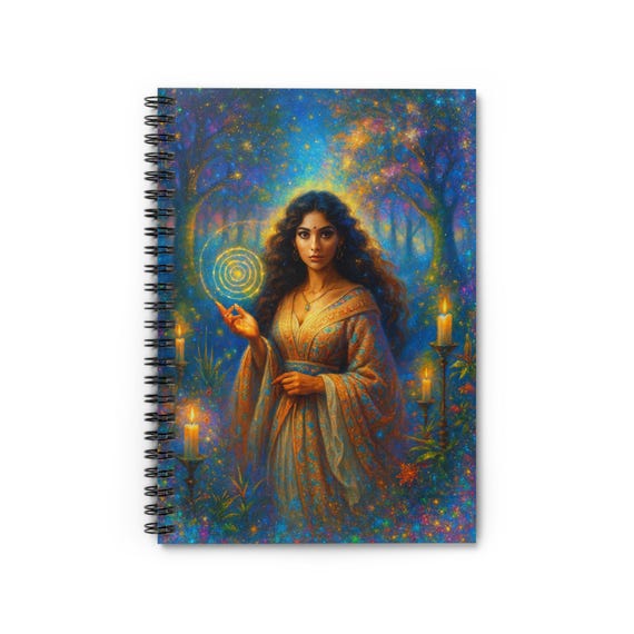 Unleash Your Inner Wizard Spiral Notebook - Writing Notebook, Art Lover Gift