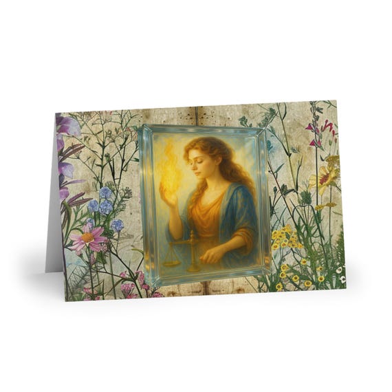 Greeting Cards, Serene Flame Design, Stationery Set, Note Cards, Thank You Cards, All Occasion Cards