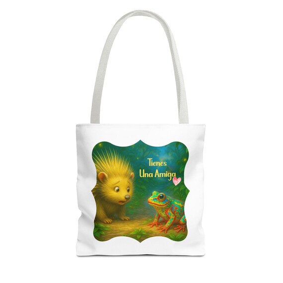 Spanish Quote Tote Bag: 'You've Got a Friend' Friendship Gift