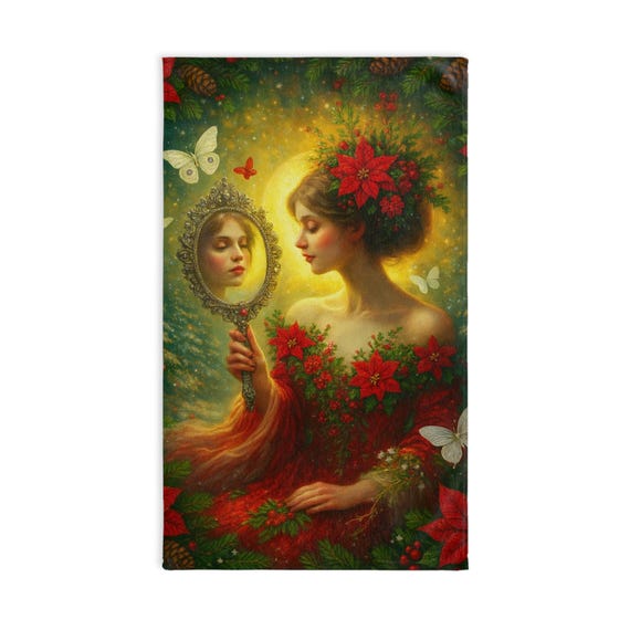 Self-Worth Hand Towel, Inspirational Bathroom Decor, Self-Care Gift