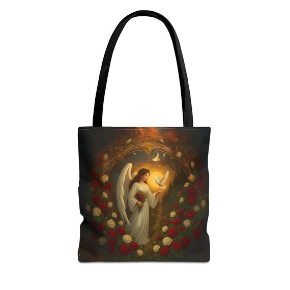 Angel Rose Tote Bag,