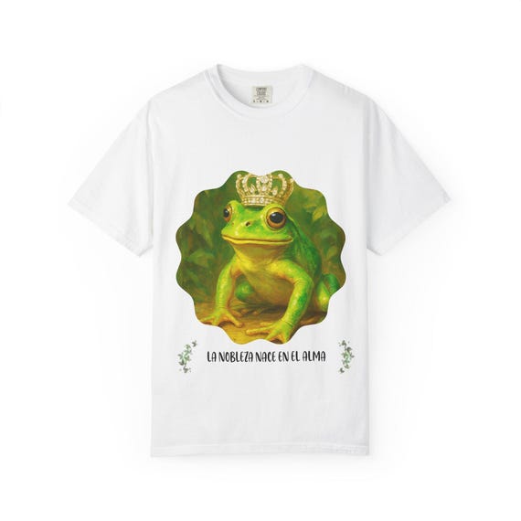 Nobility Spanish Quote Tee, Inspirational Unisex Shirt, Soulful T-shirt, Garment-Dyed Top, Gift for Philosophers, Meaningful Apparel