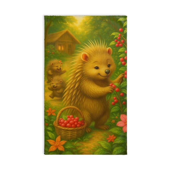 Sweet Interlude Hand Towel, Kitchen Towel, Decorative Towel, Hostess Gift, Housewarming, Tea Towel