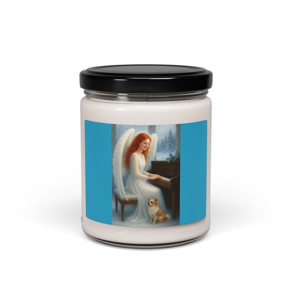 Music Ignites Your Inner Radiance Soy Candle - Gift for Music Lovers