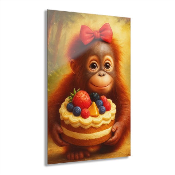 Acrylic Prints, 'A Little Kindness Goes A Long Way' French Cleat Hanging Decor, Inspirational Wall Art, Gift for Loved Ones, Positive Vibes