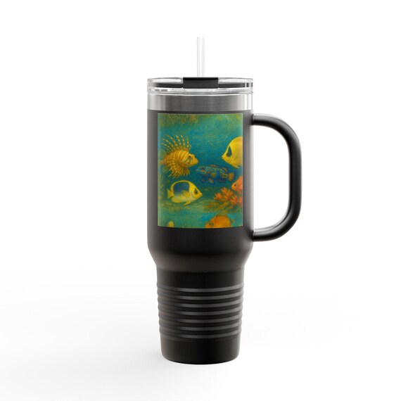 Underwater Antics Ocean-Lovers Travel Mug