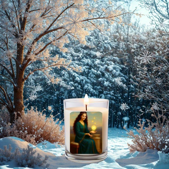 Magical, Mystical Muse Cozy Winter Candles