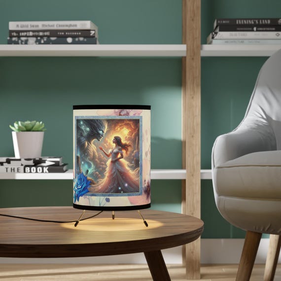 Fairy Tale Character Decor: Mystical Illustration Accent Piece