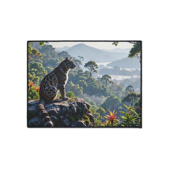 Floor Mat, Visionary Design, Non-Slip Kitchen Rug, Entryway Mats, Bathroom Mat, Unique Gift Idea