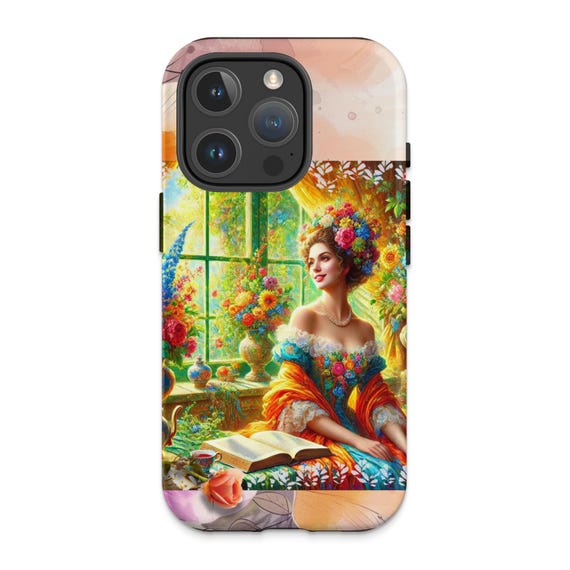 Floral Painting iPhone 16 Pro Case: Artistic Flower Design