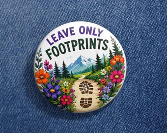 Protect National Parks Pin Button Set, National Park Lover Gift, Public Lands Button, Hiking Badge, Conservation Pin, eco activist pin