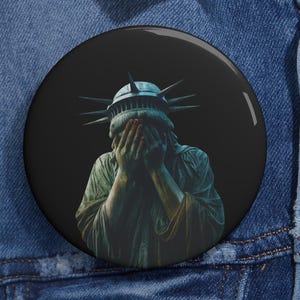 Statue of Liberty Pin: Feminist Protest Accessory