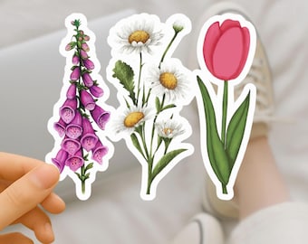 FDT Floral Protest Sticker: Anti-Trump Vinyl Decal