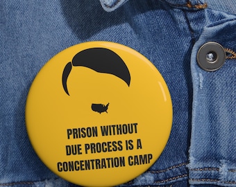 Custom Pin Buttons - Express Your Voice with Political Flair, Activism Pins, Statement Accessories, Casual Badges, Gift for Change-makers