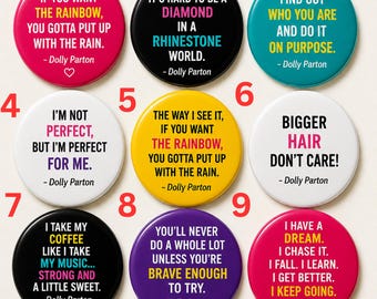 Dolly Parton Memorial Pinback Button, Dolly Parton Memorial Pin, Country Music Tribute Pin, Dolly  Memorial Gift, Country Music Legend Badge