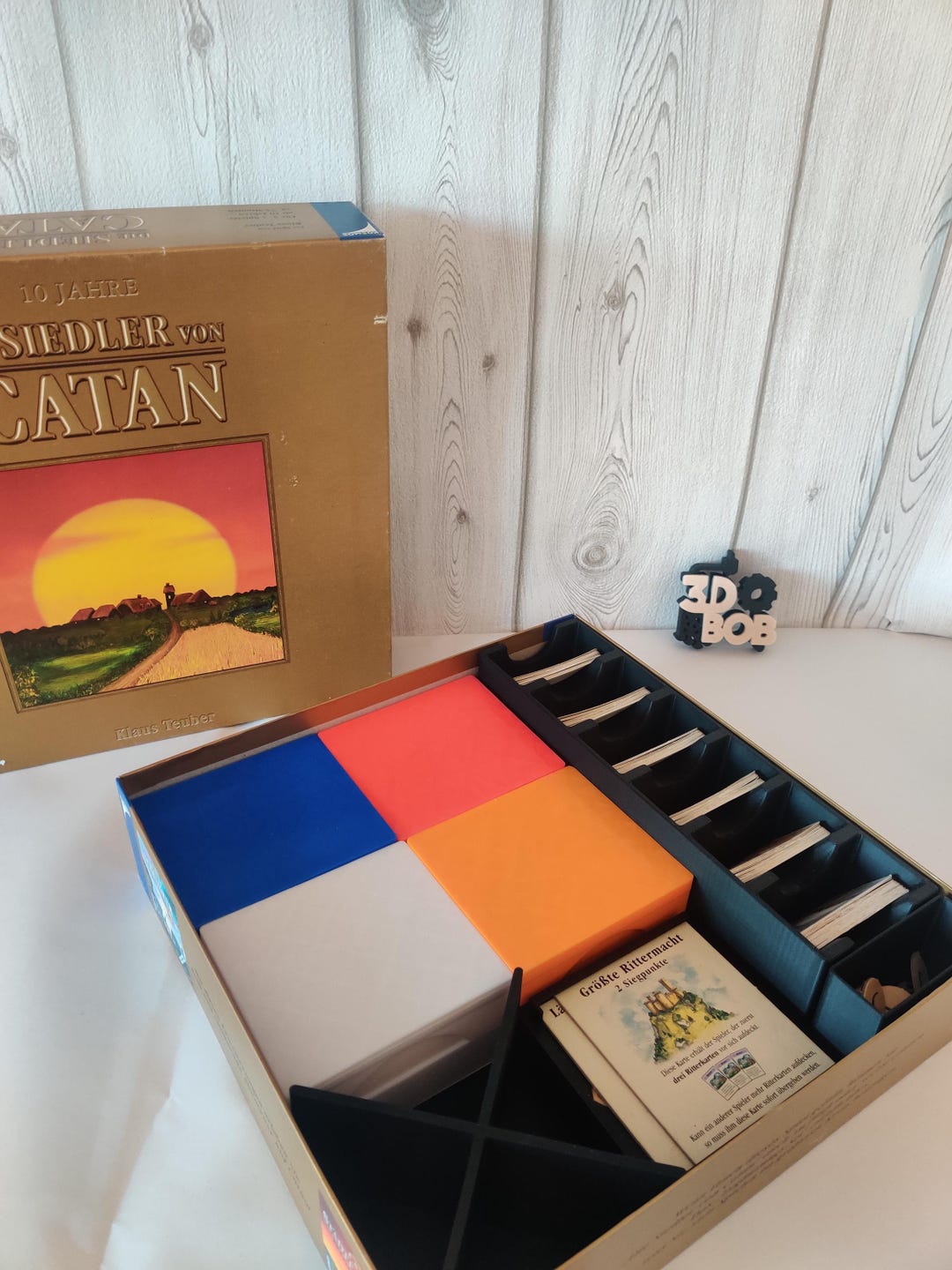 Catan Base Game Insert – Organization System for the Original Box | 3d ...