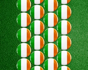 Multiverpakking - Ierland / Ierse vlag / St. Patrick's Day-speldknopen - 1,5 inch