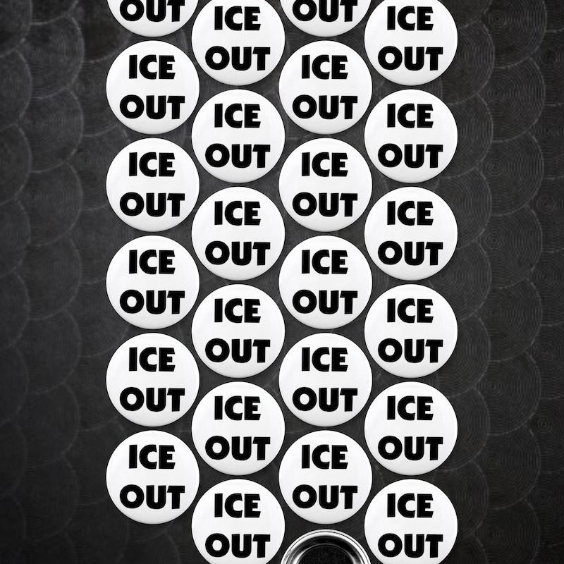 Ice Out Buttons - Etsy