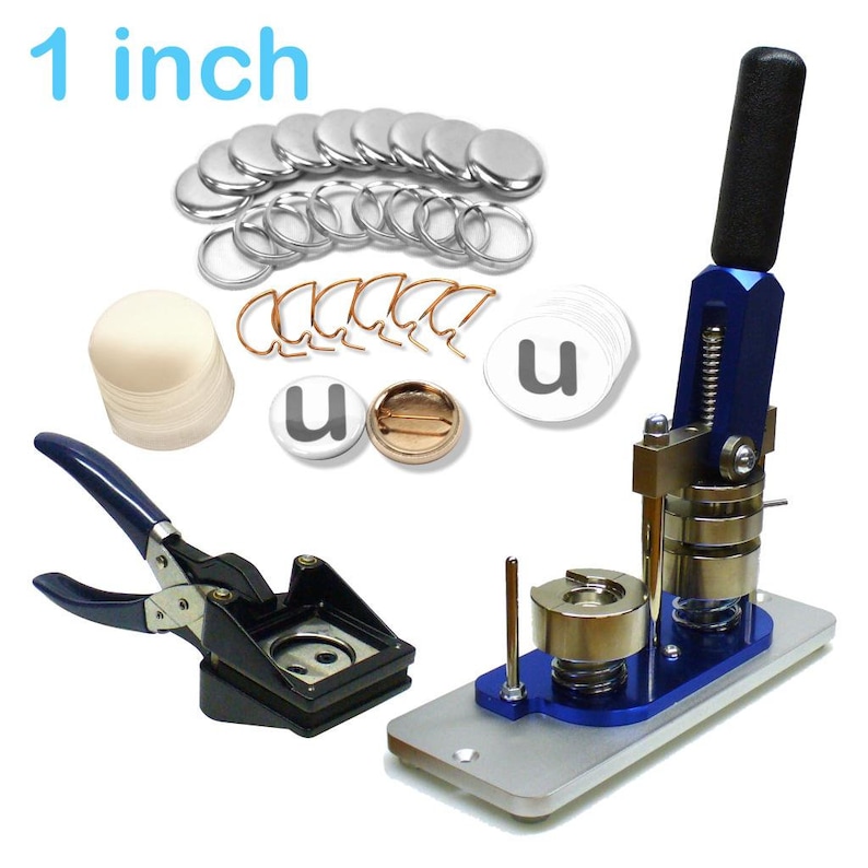 1 Inch Button Maker Machine Professional Starter Kit Etsy