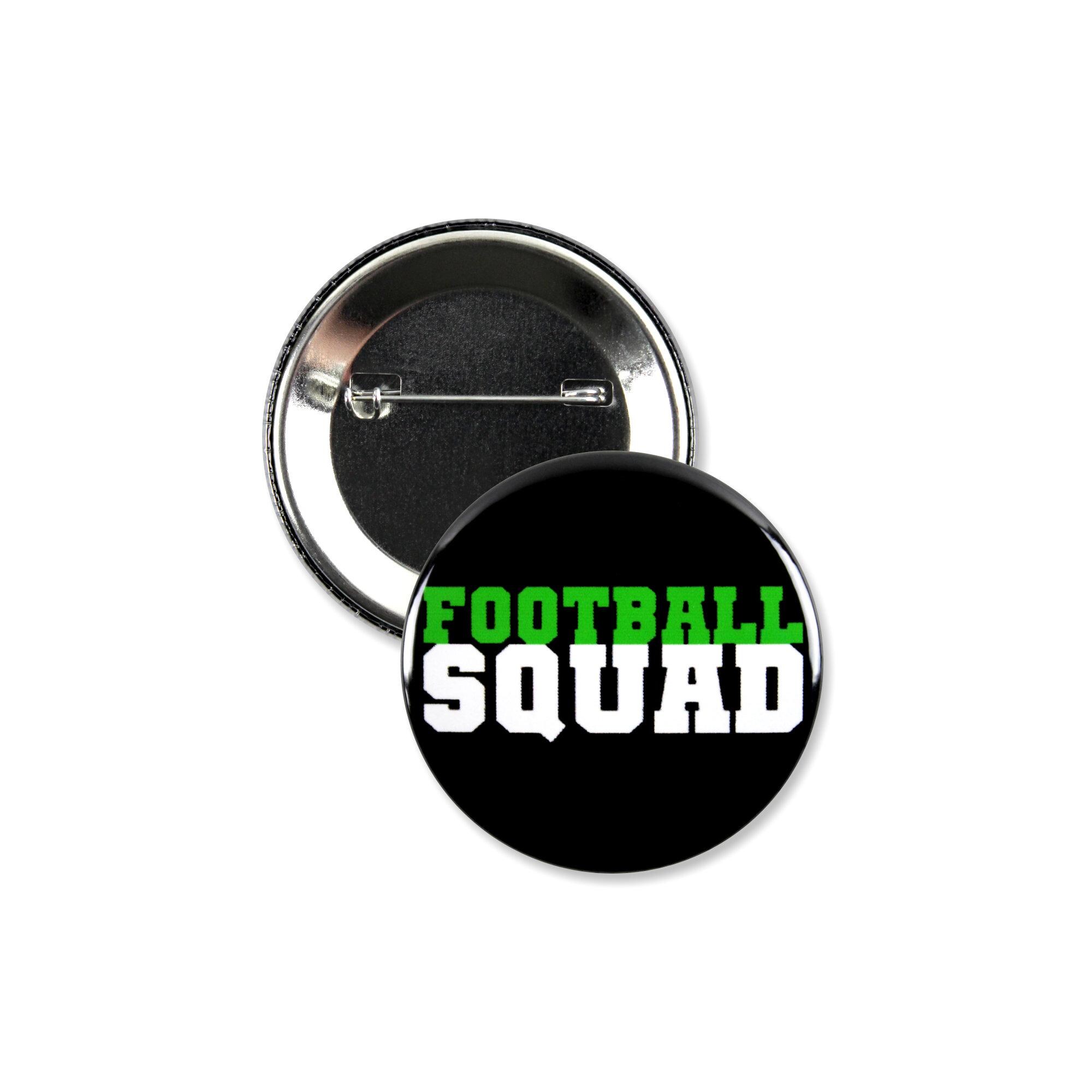Football Back Button 5 Pack - Football Squad Team Pinback Buttons - 2.25 Inch - Etsy