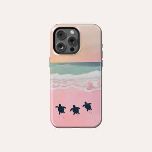 Sea Turtle Phone Case Sea Life Creatures Phone Cover Fit For iPhone 16 Pro Max 15 Pro 13 11 Pro 12 13 Mini iPhone X XS Max XR 7 Plus