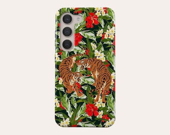 Wild Tiger Phone Case Aesthetic Animal Phone Cover Fit For Samsung Galaxy S25 S24 Plus S24 FE S23 Ultra 23 FE S23 Plus S20 FE