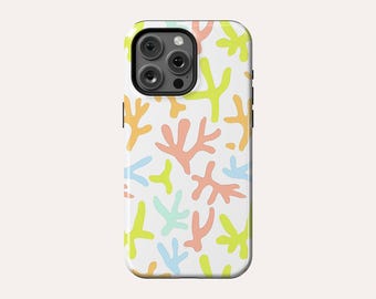 Coral Reef Phone Case Sea Life Creatures MagSafe Phone Cover Fit For iPhone 17 Pro Max 16 Pro Max 15 14 13 Pro 12 11 Pro XS XR 7 8 Plus