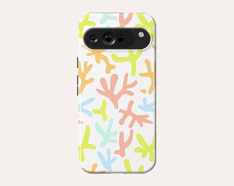 Coral Reef Phone Case Sea Life Creatures Phone Cover Fit For Google Pixel 10 Pro XL 9A 9 Pro XL 8A 8 Pro 7 Pro 7A Pixel 6A 6 Pro