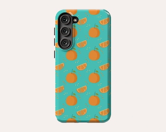 Oranges Phone Case Fruit Phone Cover Fit For Samsung Galaxy S25 S24 Plus S24 FE S23 23 FE S23 Plus S20 FE Note 20