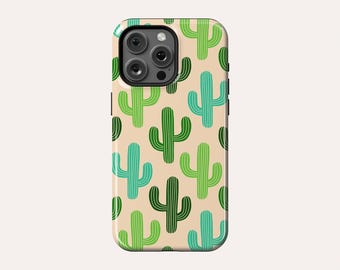 Succulent Cactus Phone Case Desert MagSafe Phone Cover Fit For iPhone 17 Pro Max 16 Pro Max 15 14 13 Pro 12 11 Pro XS XR 7 8 Plus