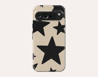 Funda de teléfono con estrellas celestiales, estética Y2K, compatible con Google Pixel 10 Pro XL, 9A, 9 Pro XL, 8A, 8 Pro, 7 Pro, 7A, Pixel 6A, 6 Pro.