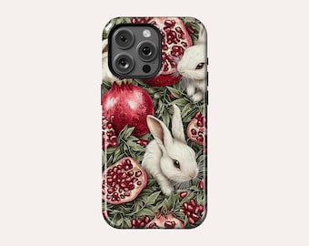 Cute Rabbit Phone Case Easter Bunny MagSafe Phone Cover Fit For iPhone 17 Pro Max 16 Pro Max 15 14 13 Pro 12 11 Pro XS XR 7 8 Plus