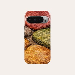 River Rock Phone Case Nature Stone Phone Cover Fit For Google Pixel 10 Pro XL 9A 9 Pro XL 8A 8 Pro 7 Pro 7A Pixel 6A 6 Pro