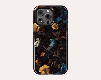 Aesthetic Bird Phone Case Bird Art MagSafe Phone Cover Fit For iPhone 17 Pro Max 16 Pro Max 15 14 13 Pro 12 11 Pro XS XR 7 8 Plus