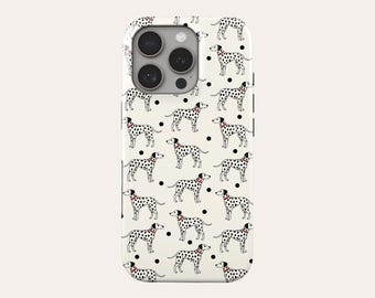 Dalmatian Dog Phone Case  Cute Dots Dog MagSafe Phone Cover Fit For iPhone 17 Pro Max 16 Pro Max 15 14 13 Pro 12 11 Pro XS XR 8 Plus