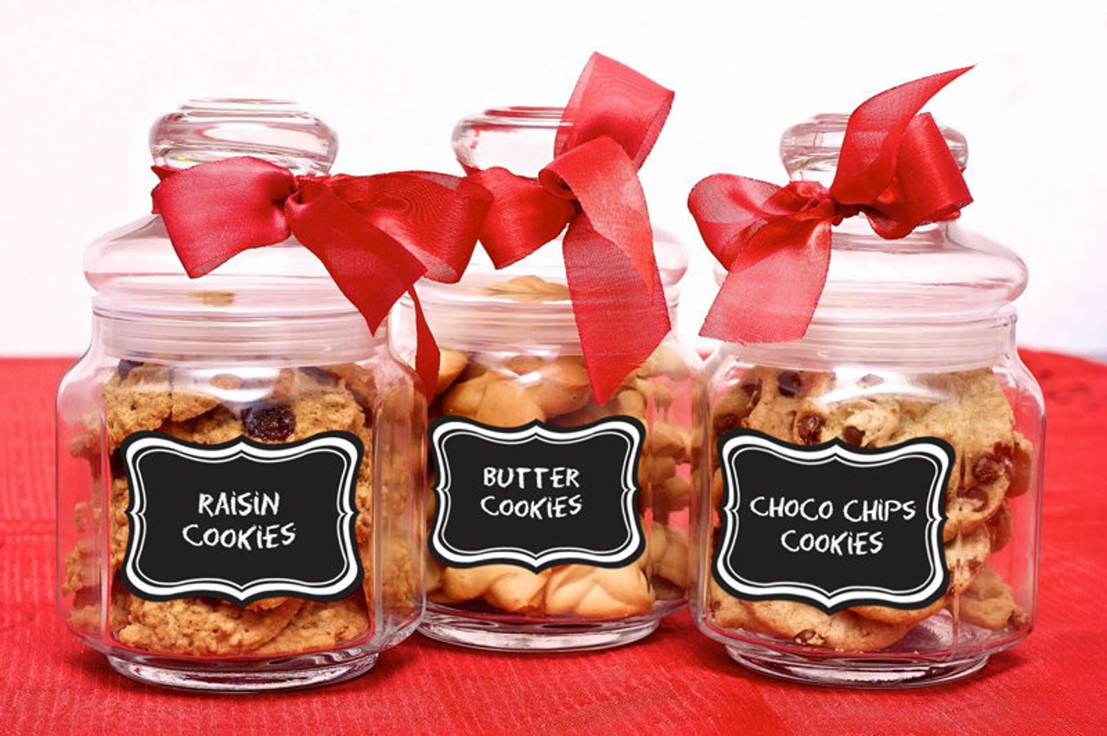 Printable Chalk Labels in Editable Template Set of 4 Fancy Etsy