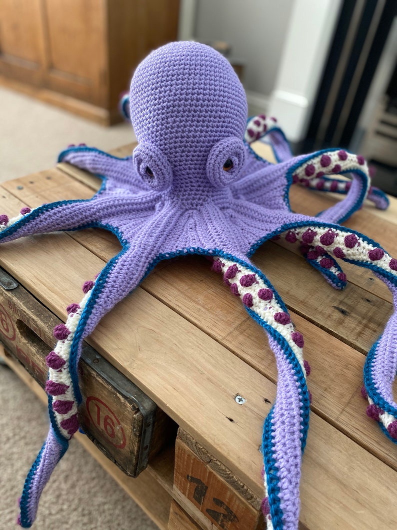 giant stuffed octopus