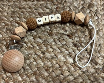 personalized pacifier chains