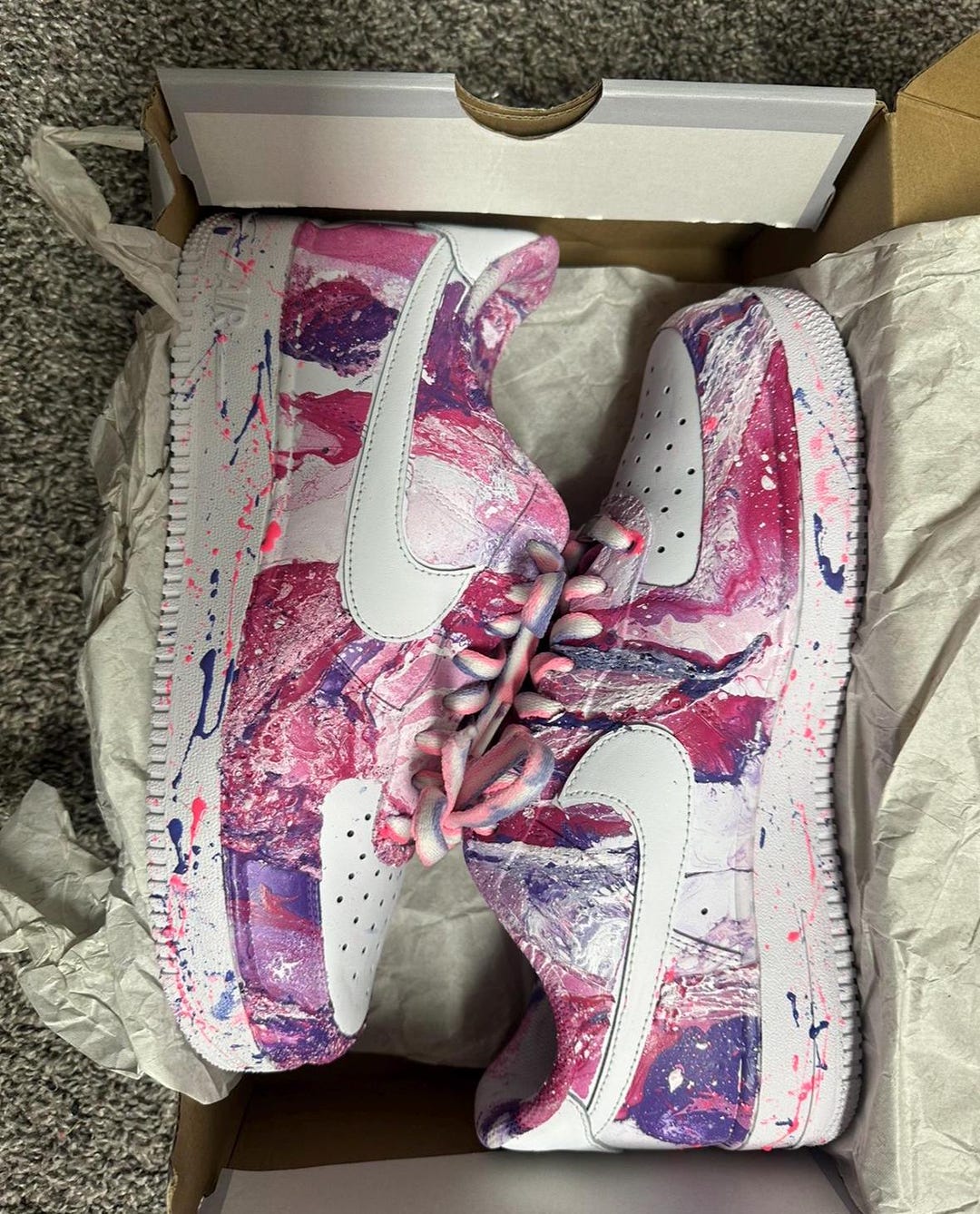 splatter paint af1